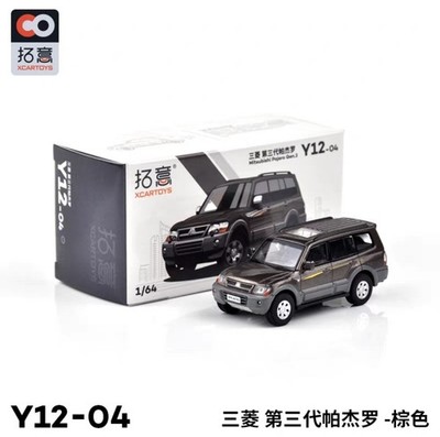 XCARTOYS Y12-04 MITSUBISHI PAJERO GEN 3 1/64 Diecast Model Car New !!!