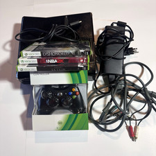 Microsoft Xbox 360 S Slim 250GB Video Game Console System 360S Bundle Tested! W