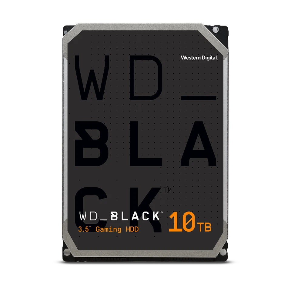 Disco duro interno Western Digital WD_BLACK 10TB SATA HDD para juegos HDD-WD102FZBX Foto 2 de 4