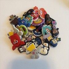 24 Assorted Croc Charms 24 Pieces 