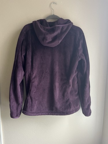 Mountain Hard Wear Purple Fleece Zip Up Hooded Jacket Womens Size Medium - Picture 6 of 7