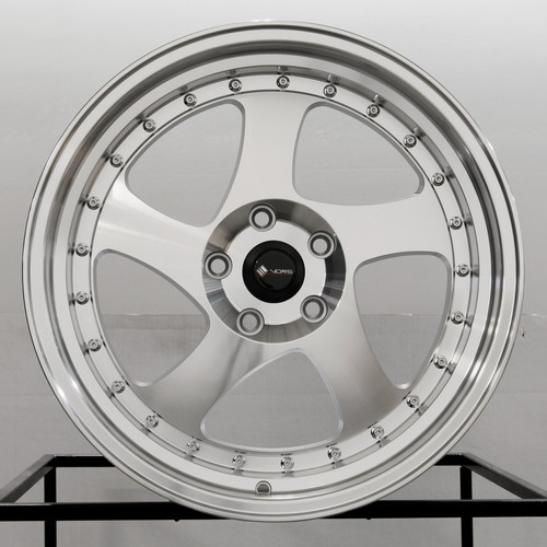 18x9 Silver Wheels Vors VR2 5x112 35 (Set of 4) 73.1 - Picture 3 of 7
