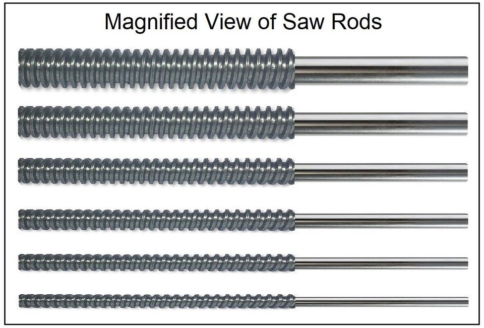 Single File Slots GeetarGizmos NUT SLOT FILE SET - 6 String Guitar - Serrated Stainless ...