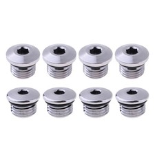 8 Pcs Premium Dive Regulator Connector Low Pressure Connector Hardware Parts