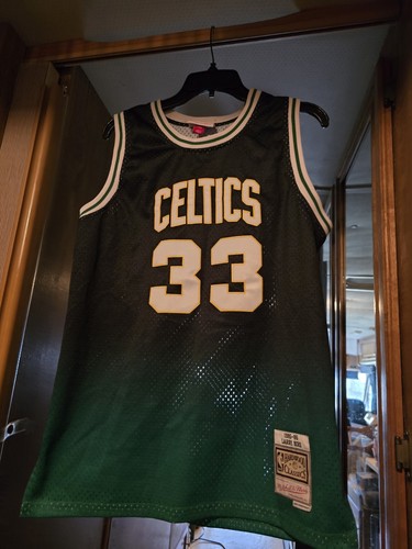 New Boston Celtics Larry Bird Mitchell & Ness Swingman Jersey Mens XL