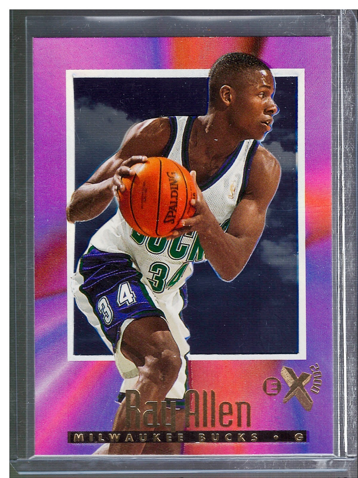 1996-97 SkyBox Ray Allen [Base] E-X2000 #37 Rookie