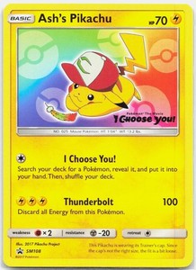 Pikachu Ash Card | eBay