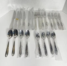 Lenox Forest Park Flatware 22 Piece Set  18/10 Stainless New Out of Box - READ