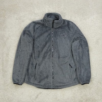 The North Face Fleecejacke Damen mittelgrau Osito Logo Full Zip kuschelig Winter
