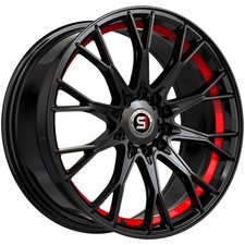 Spec-1 Sp-59 17x7.5 5x1055x4.5 42mm Blackred Undercut Wheel Rim 17 Inch