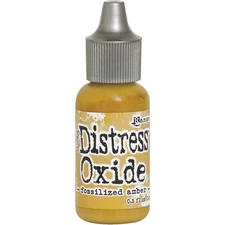 Ranger Distress Oxide Reinker .5oz - Fossilized Amber, TDR57086 by Tim Holtz