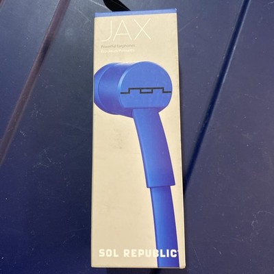 NIB Sol Republic Jax Headphones BLUE