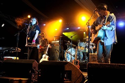 Julia Stone Angus Stone of Angus & Julia Stone perform stage durin- Old Photo