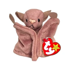 Ty Beanie Babies Batty The Bat -TAN- MWMT
