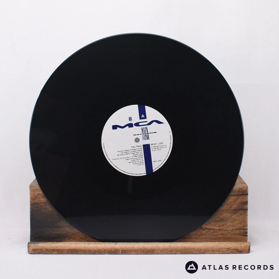 Tom Petty Runnin' Down A Dream Bilbo 12" Single Vinyl Record MCAT 1359 - EX/EX - Image 4 of 4