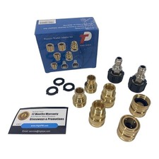 Tool Daily Pressure Washer Adapter Set, Quick Connect (NEW)