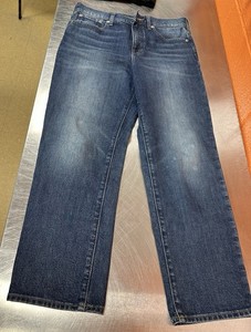 J.Crew Classic Straight Leg Jeans Men’s 28 Blue Medium Wash Distressed Denim