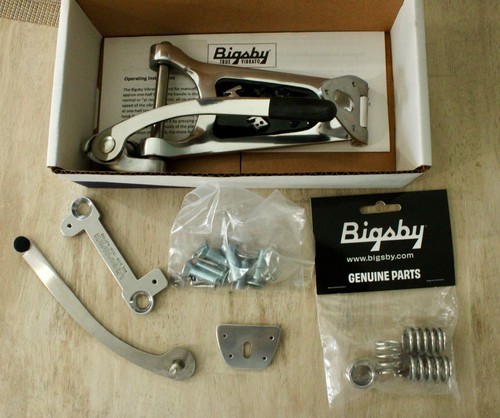 GENUINE BIGSBY USA B-6 B6 VIBRATO TAILPIECE IN Nickel LEFT HANDED