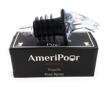 Speed Pourer - Patron Pour Spout - Made 100% In The USA. Free Flow Bar Spouts...