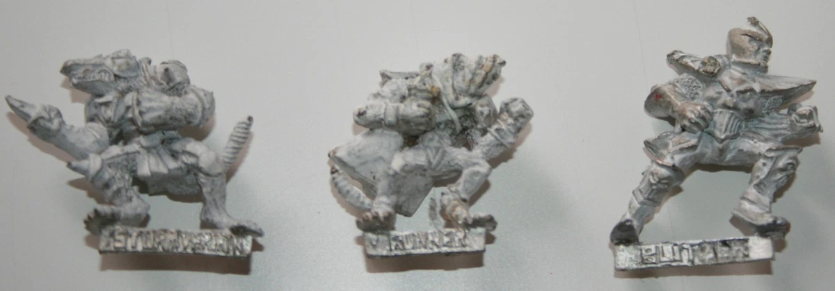 3x SKAVEN RUNNER STORM VERMIN ELF BLITZER BLOOD BOWL GAMES WORKSHOP GW CITADEL