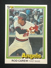 1981 Donruss #49 Rod Carew