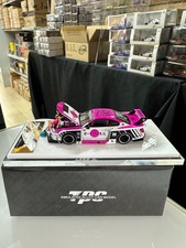 Nissan Silvia S15 Pink White Lbwk With Figure Hood Opens 164 Diecast Car By Tpc
