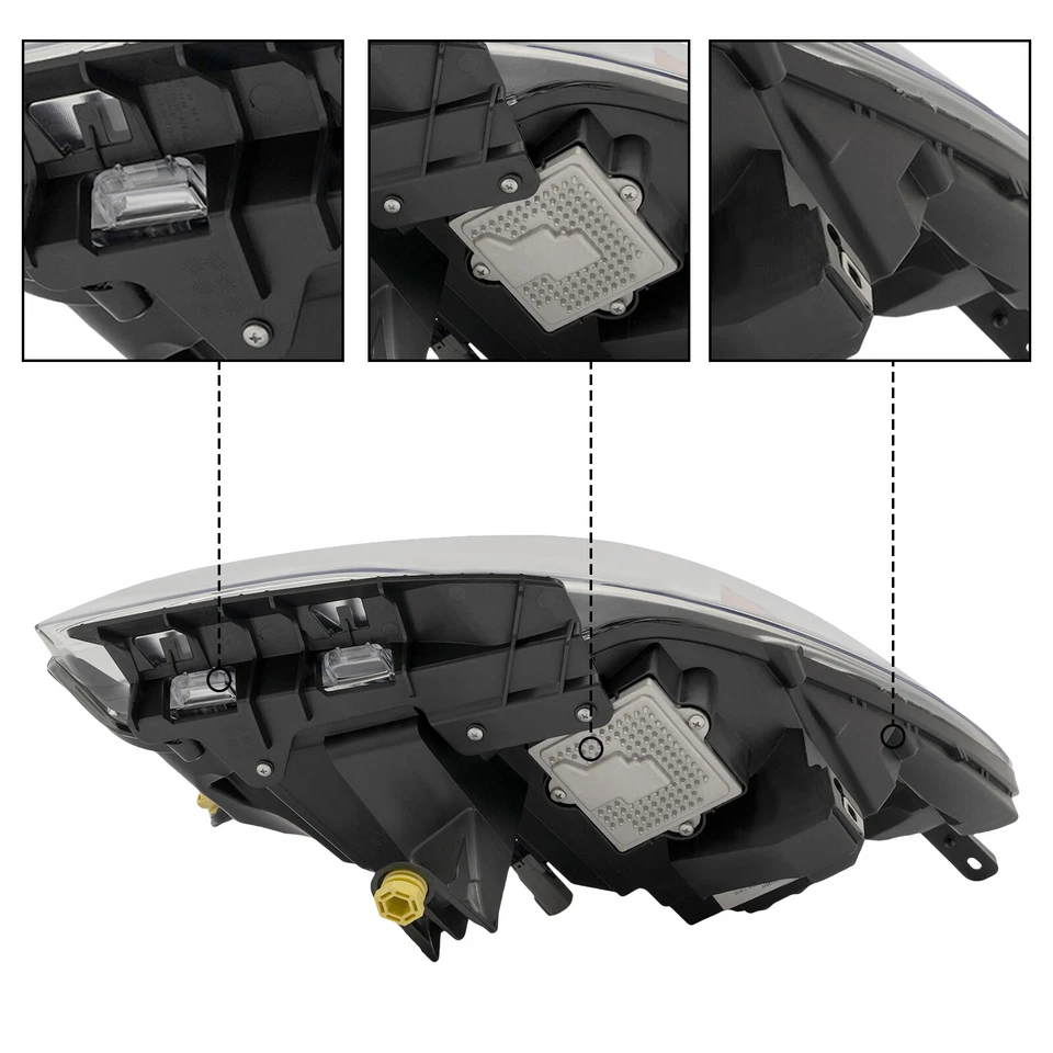 Headlight For 2013-2017 Buick Enclave, Left Driver Side HID/Xenon Headlight Lamp Foto 4 de 4