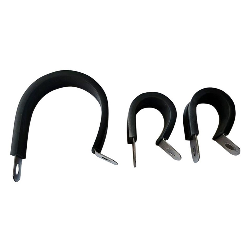 Rubber P Clips Antirust Cable Installation Construction Tools Hardware