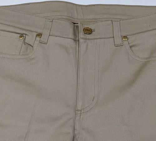 Jaclyn smith women's brown capri pants size 8 - Picture 3 of 9