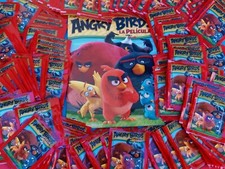 Angry Birds 150 packs 750 Sticker Cards  Plus Album..The Movie ..Funny