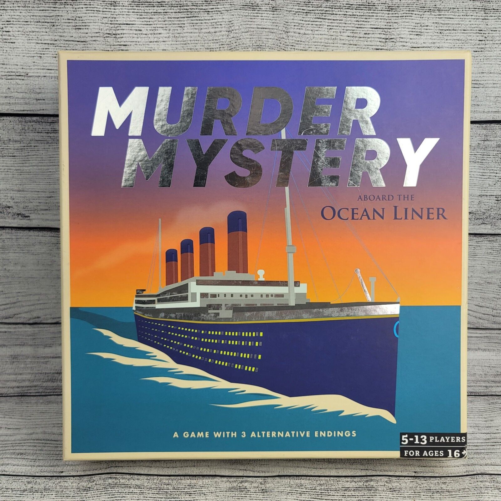 Murder Mystery Aboard the Ocean Liner Game New in Box 