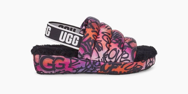 multi color ugg slippers