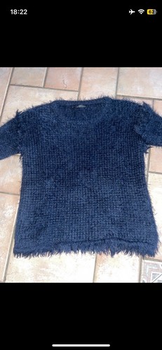Pull Bleu Marine Esprit – Taille L, Neuf Sans étiquettes, Basique Et Confortable