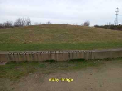 Foto 6x4 Churchfield Wharf Sittingbourne Dieser große Bodenhaufen ist auf c2022