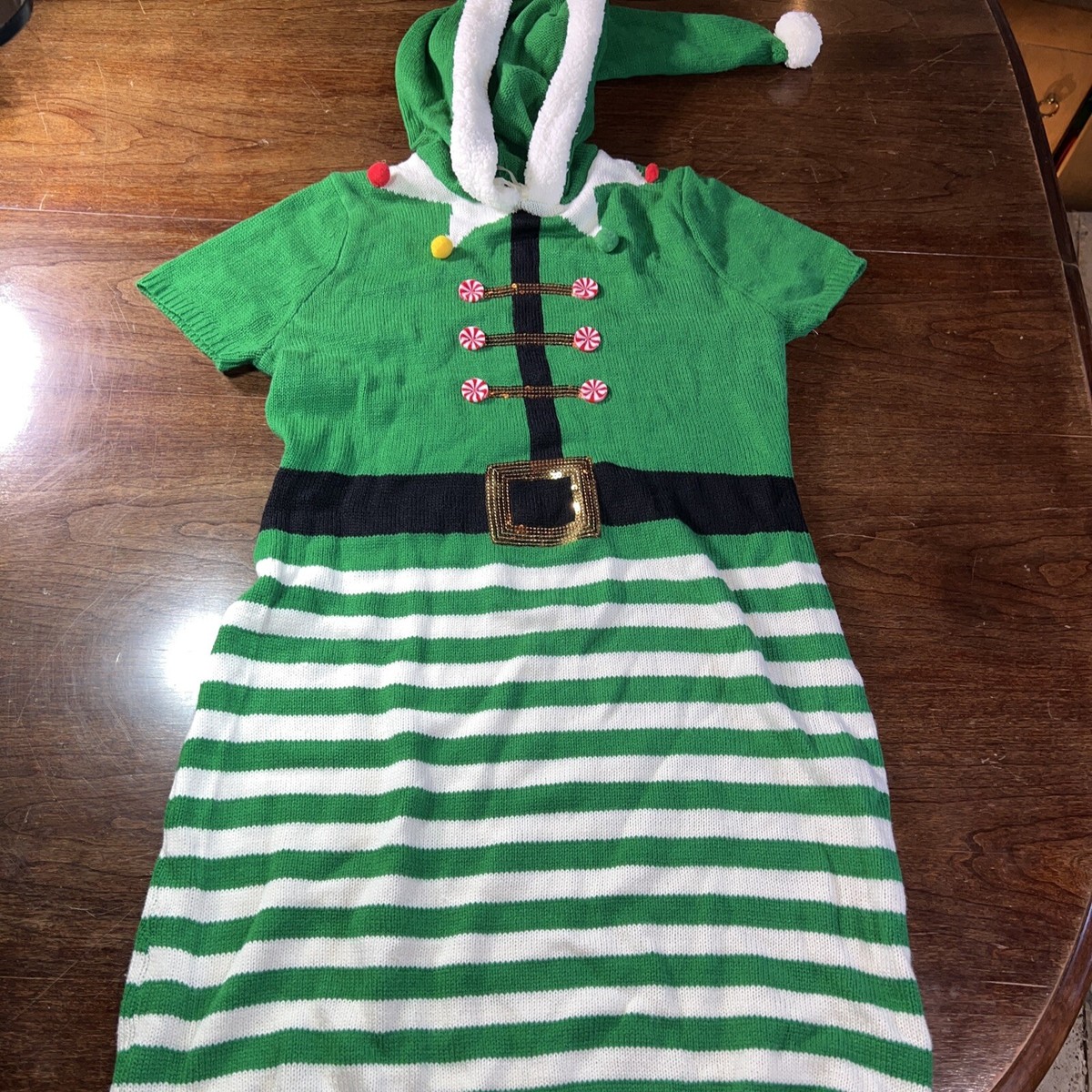 Elf Sweater Dress Walmart Christmas Elf Dress Womens Dresses