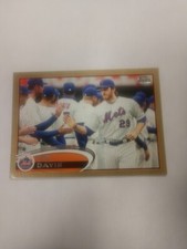 2012 Topps Gold Ike Davis NY Mets #24 1510/2015 (PWE)