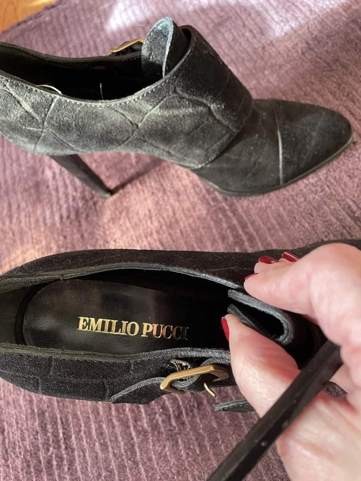 Emilio Pucci Botín Tacón Alto 7.5 Foto 4 de 4