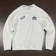 Nike Philadelphia Eagles Super Bowl LIX Opening Night Tech Fleece Pullover Small