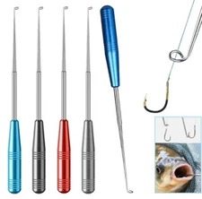 4-Pack Easy Fish Hook Remover Detacher – Fishing Tackle Removal Tool Set