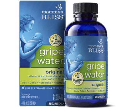 2X Mommy's Bliss Gripe Water Original, Infant Gas & Colic Relief, 4 Oz
