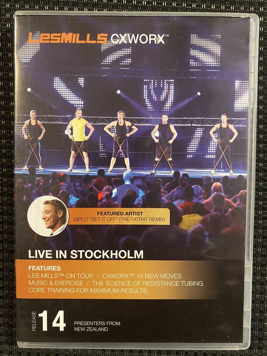 レスミルズ CX30 07 DVD CD Les Mills CXWORX 現LES MILLS CORE