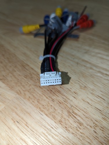 Jensen CAR910W,J1CA9W for Pre-Amp/Video AV In-Output & Camera 18 Pin connector