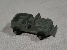 Lido Toy Military US Army Jeep Plastic 3" USA 1950's