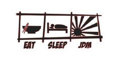 Jdm Decal Eat Sleep Jdm