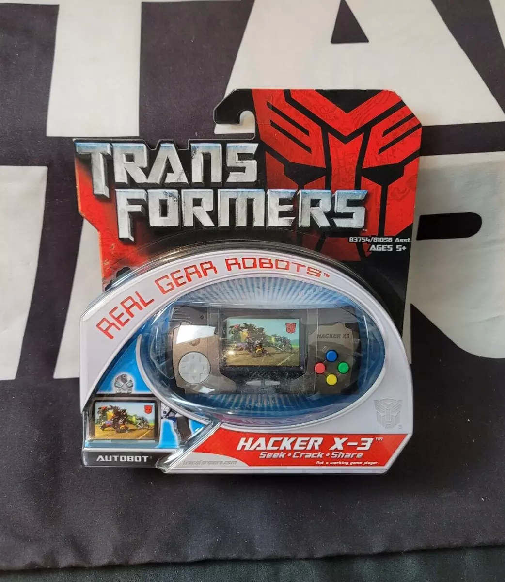 Hacker X-3 Real Gear Robots TRANSFORMERS Movie MOC NEW