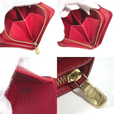 Louis Vuitton Monogram Cherry Zip Short Wallet M95005 Bifold