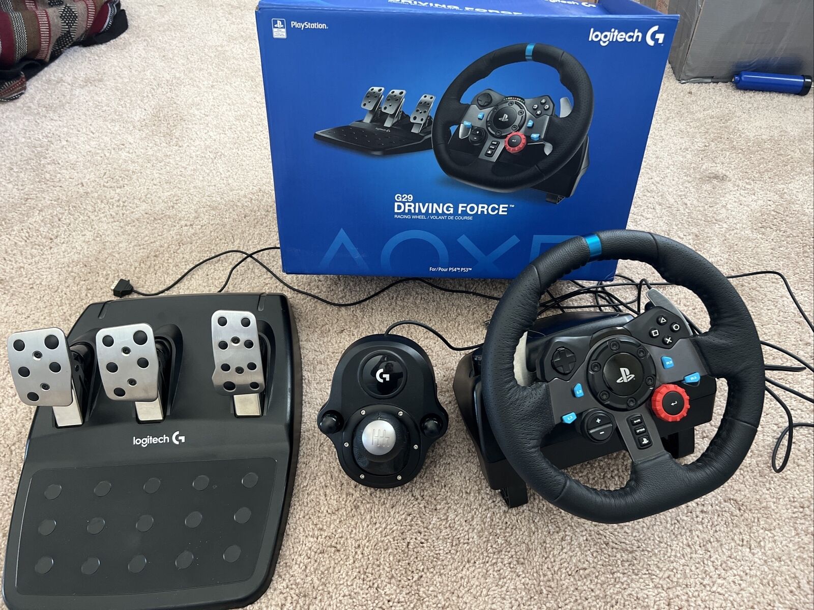 Logitech G29 Driving Force Racing Wheel - Black (941-000110)