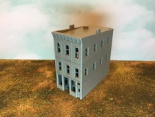 20th Century 3 Story ART DECO Building - N Scale 1:160 - 3D PRINTED Model USA