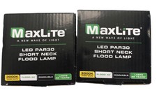 MaxLite PAR 30 Short Neck 11W LED Outdoor Flood Light 75W Replacement Lot of 2
