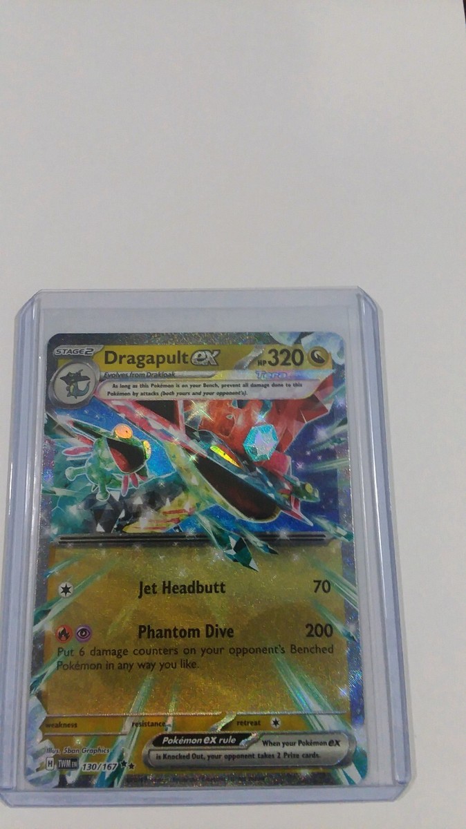 Dragapult ex 130/167 Pokemon TCG Twilight Masquerade English NM
